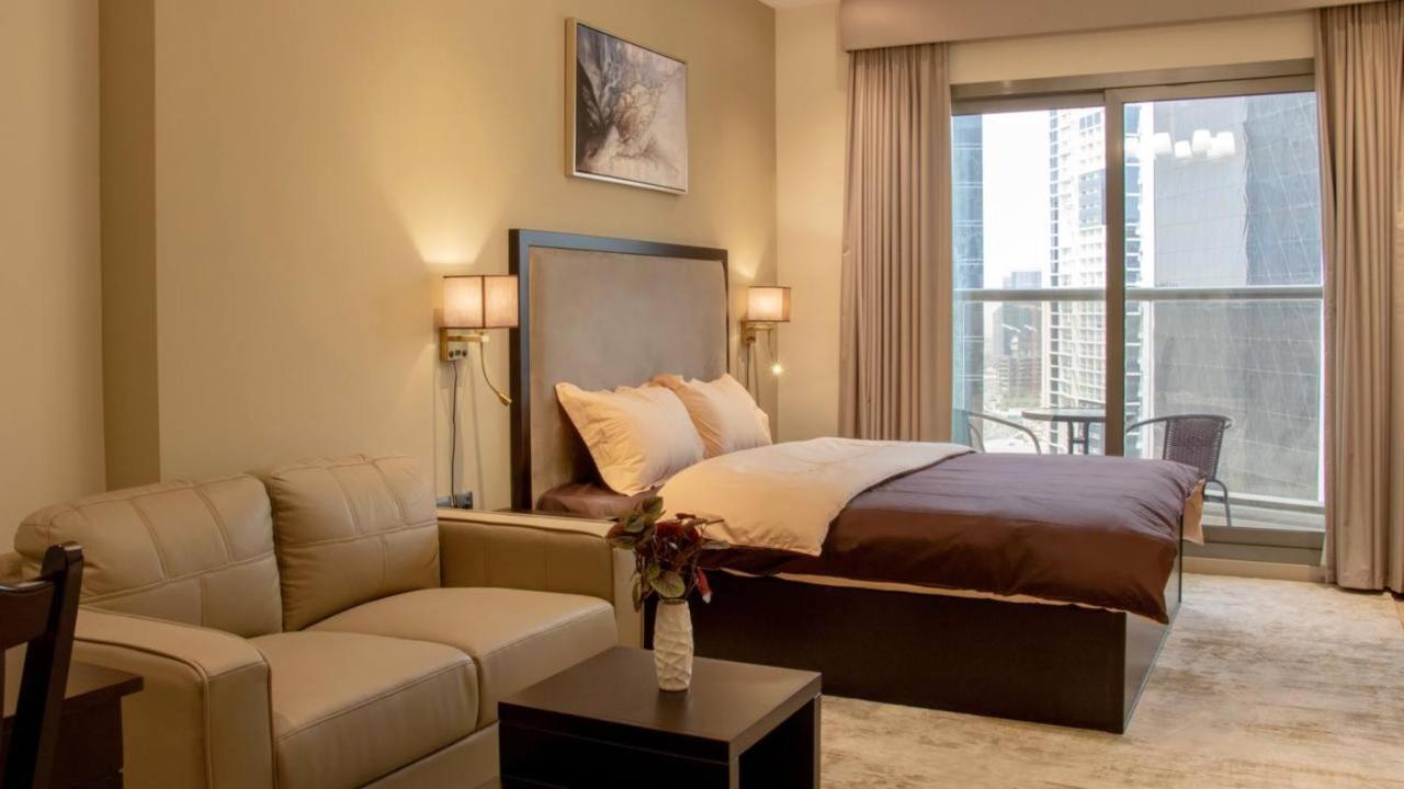 Aws Homes - Luxurious High Floor Studio With Breathtaking View Dubai Eksteriør billede