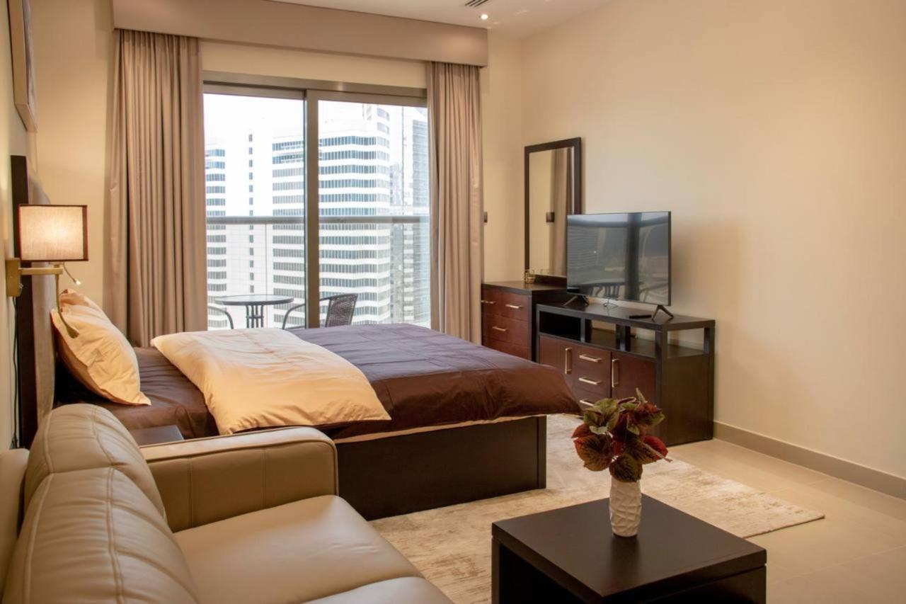 Aws Homes - Luxurious High Floor Studio With Breathtaking View Dubai Eksteriør billede
